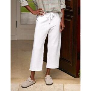 Frank & Eileen Catherine 24" White Triple Fleece Sweatpants Medium